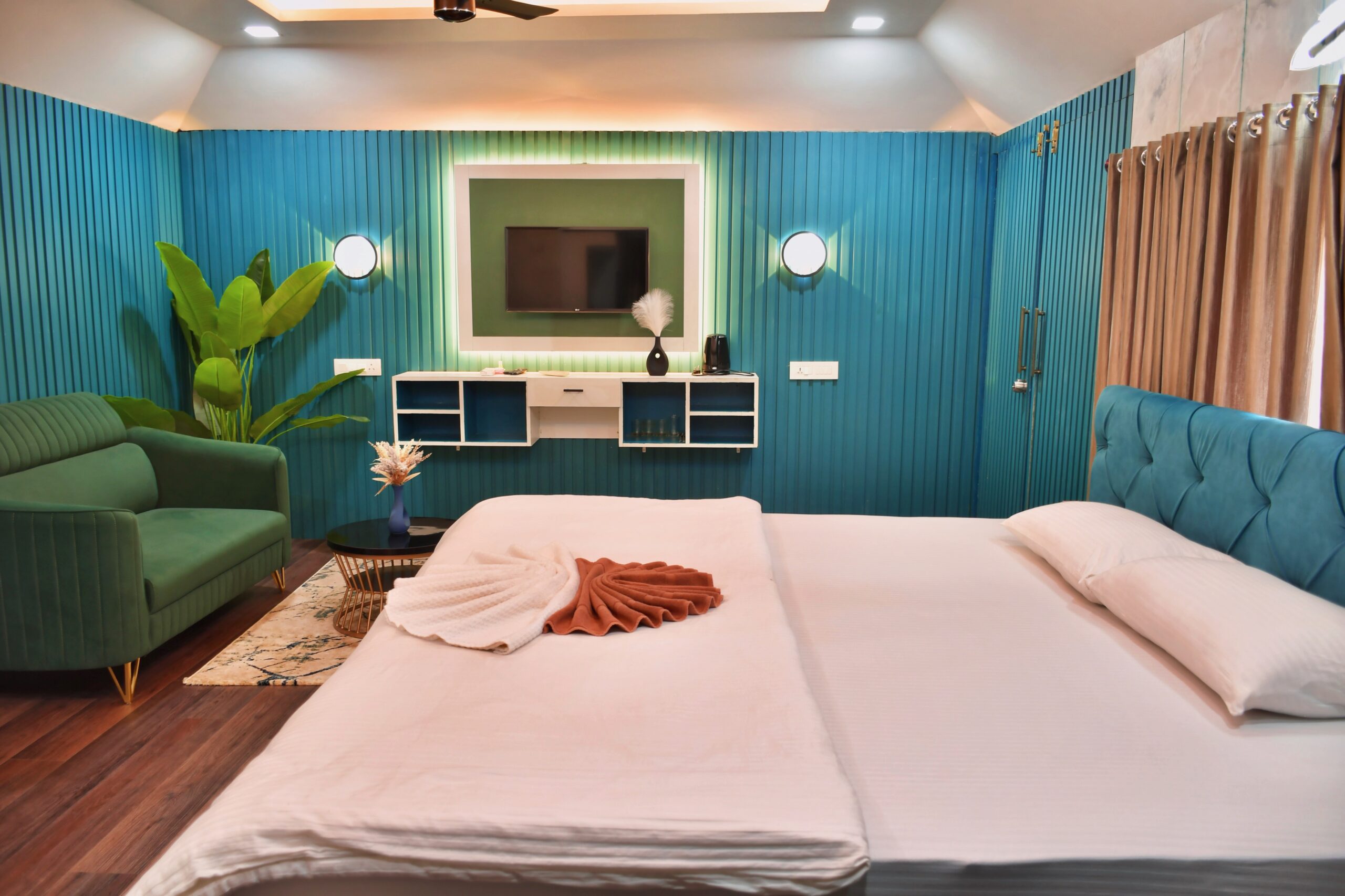 Modern Super Deluxe Room at Arco Park ’N’ Resort, Kasaragod