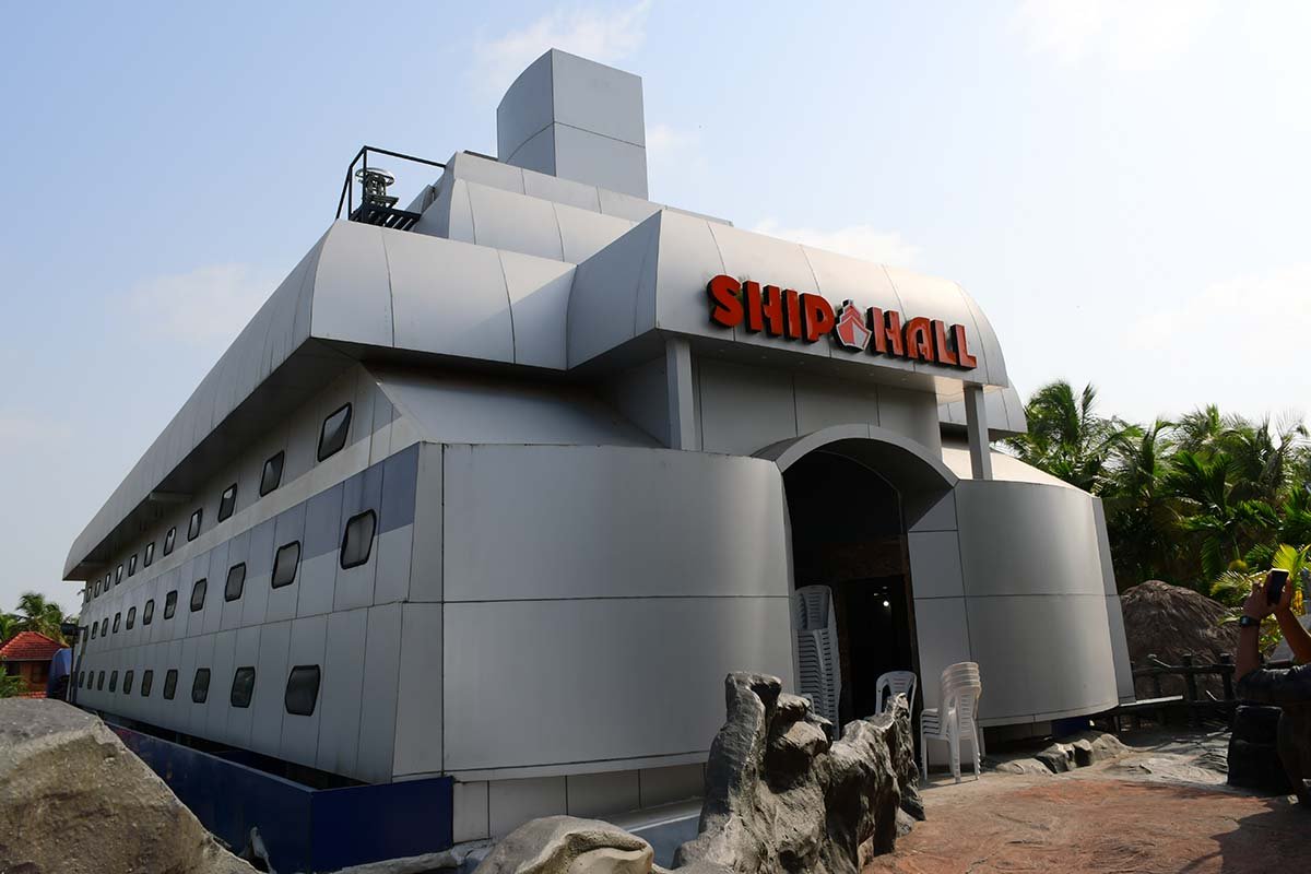 Exterior view of Ship Hall Arco Park 'N' Resort Kasaragod